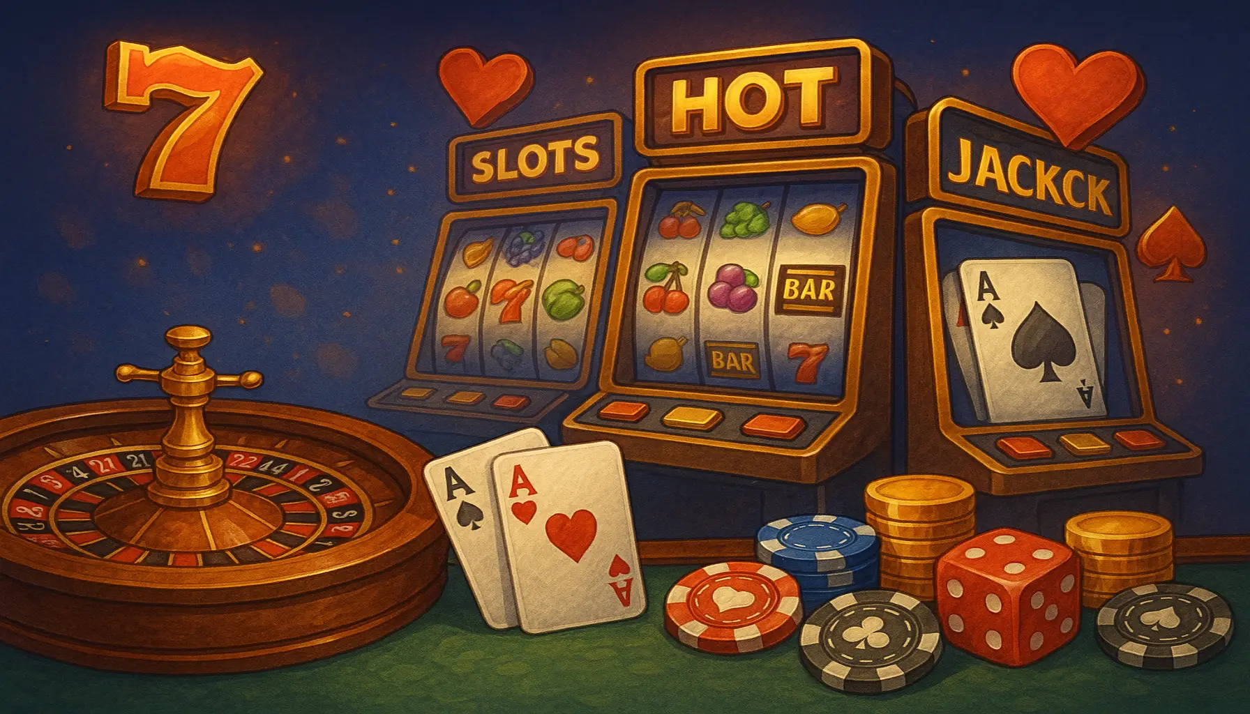Jogos de cassino online 7YMEL.COM