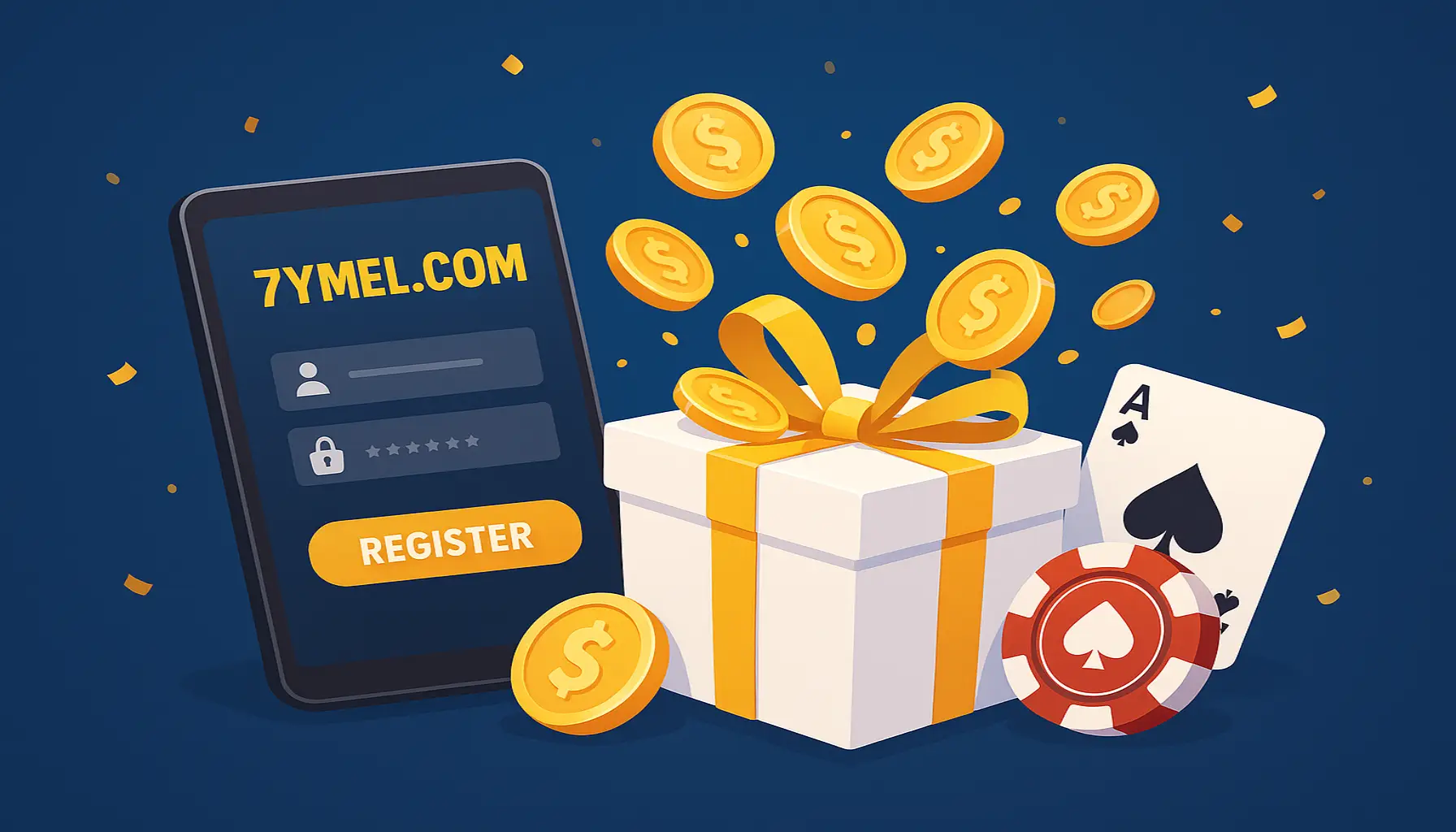 Criar uma nova Conta no plataforma 7YMEL.COM